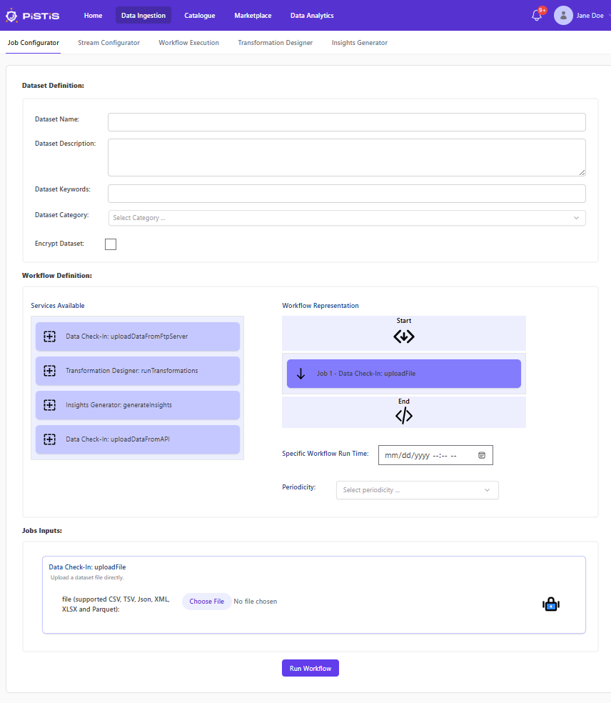 Upload Dataset