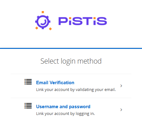 Select login method Select login method