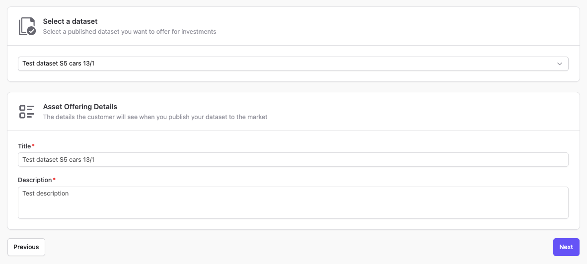 Selected Dataset