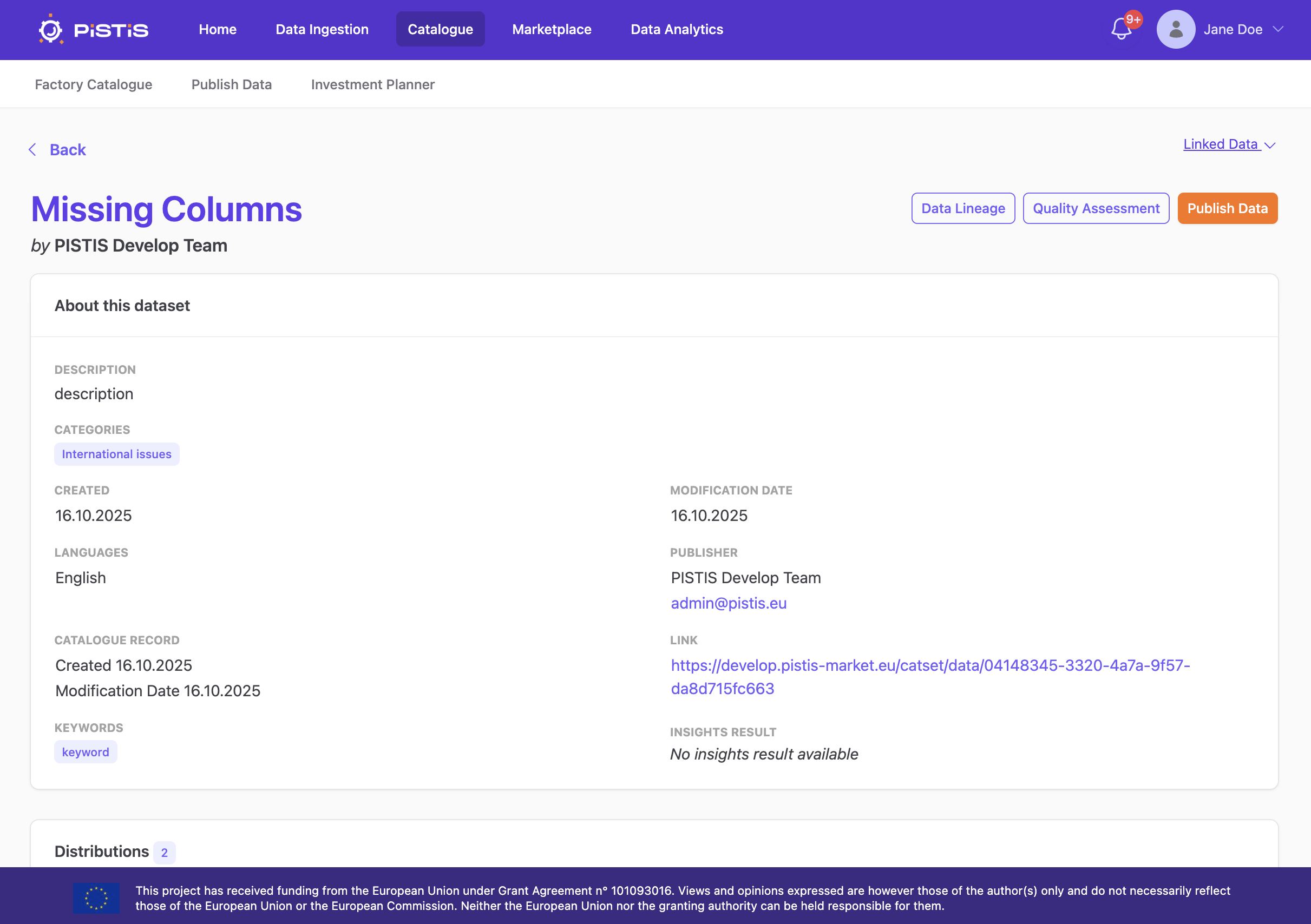 Select a dataset Select a dataset